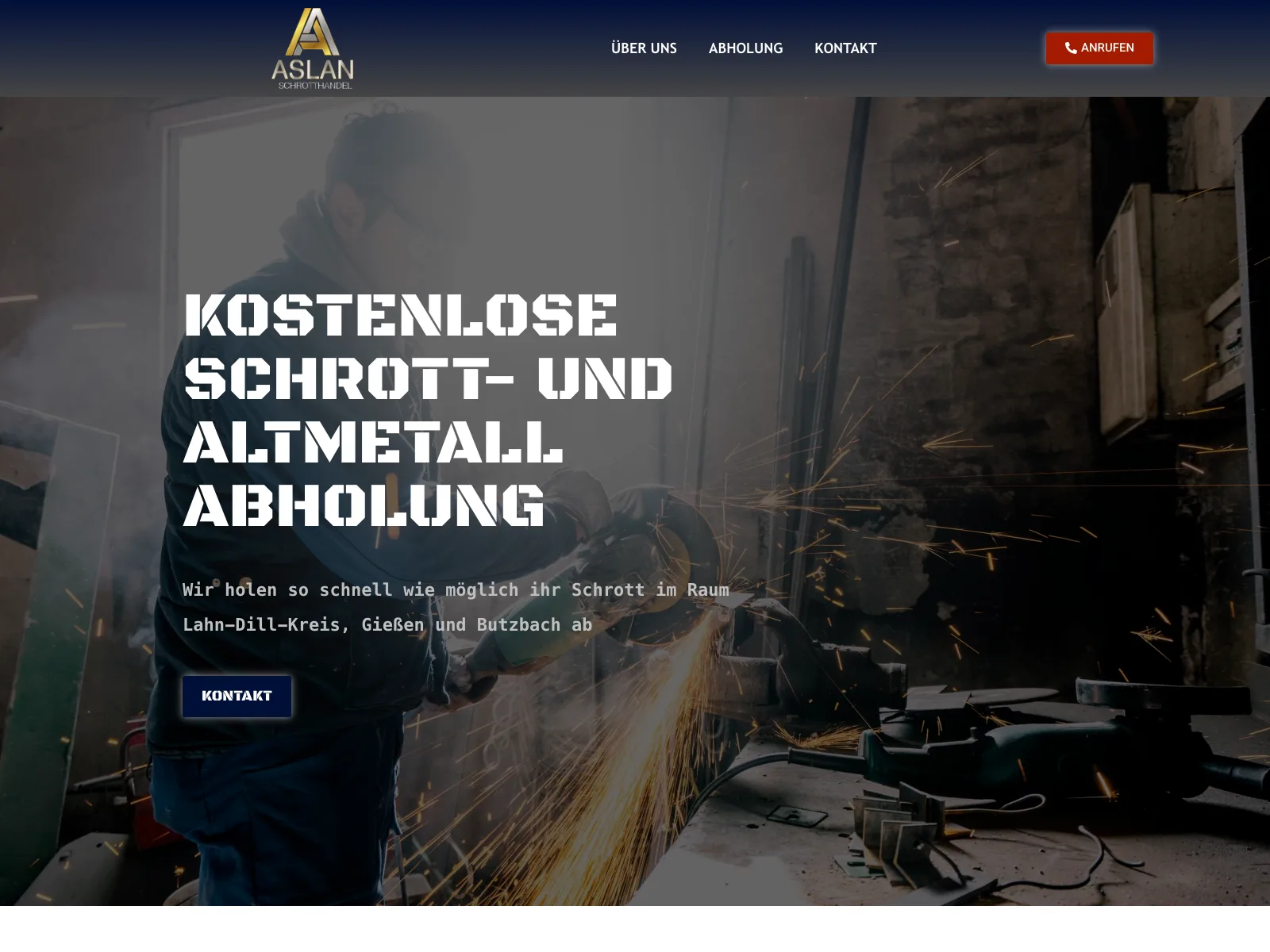 Responsive Website von Schrotthandel Aslan – Schrotthandel & Recycling