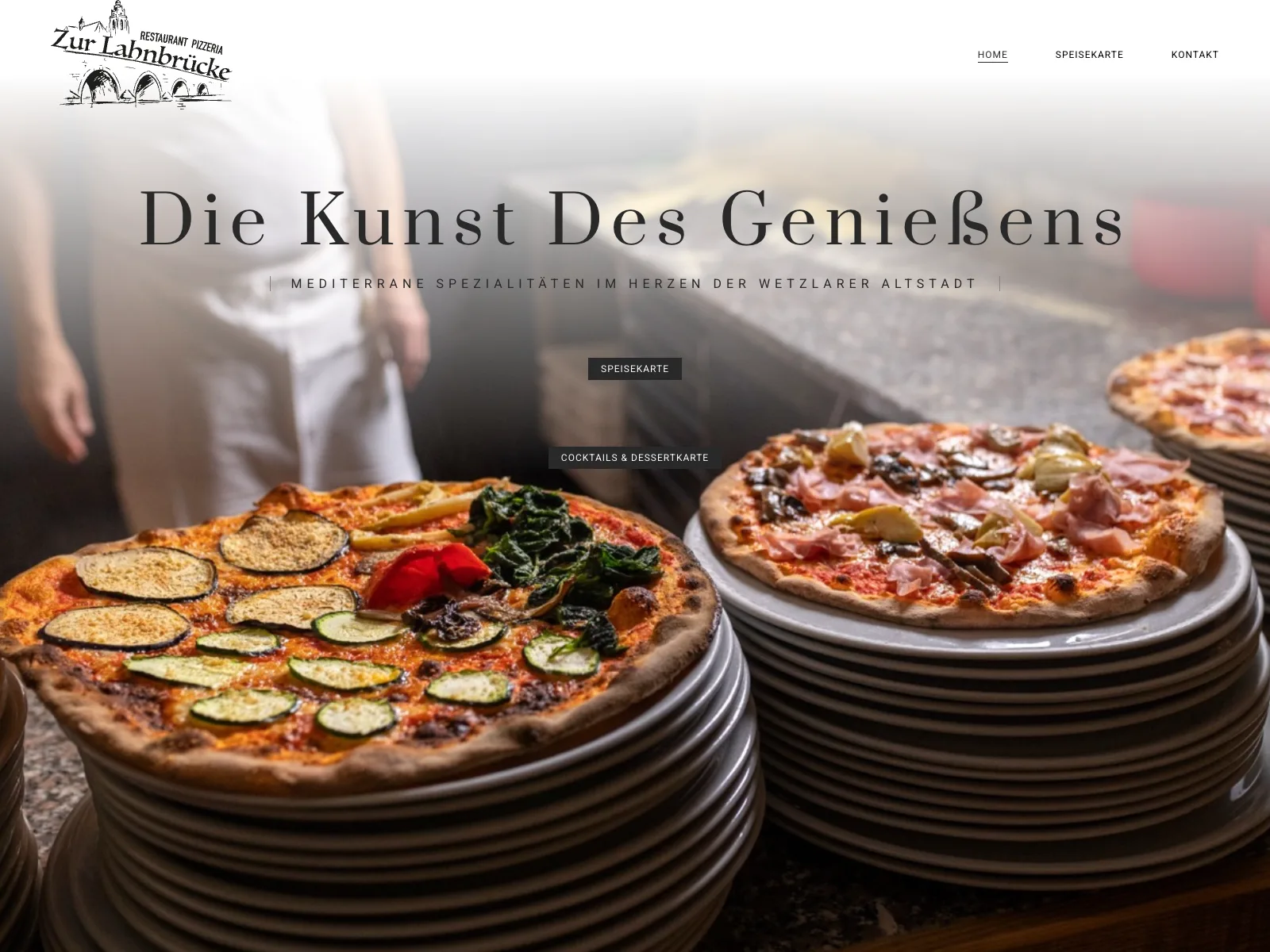 Responsive Website von Zur Lahnbrücke – Gastronomie